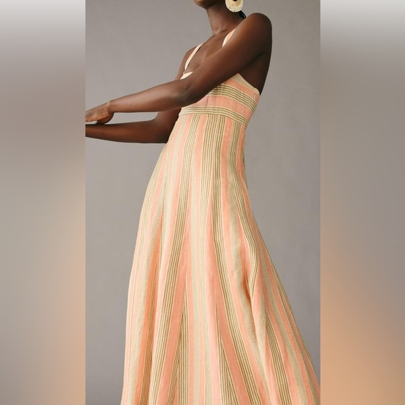 Maeve Square-Neck Tie-Back A-Line Dress - Picture 2 of 4